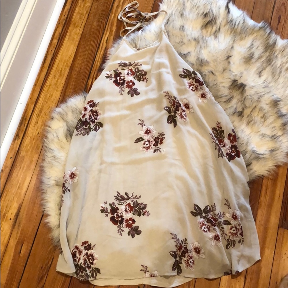 Floral Halter dress